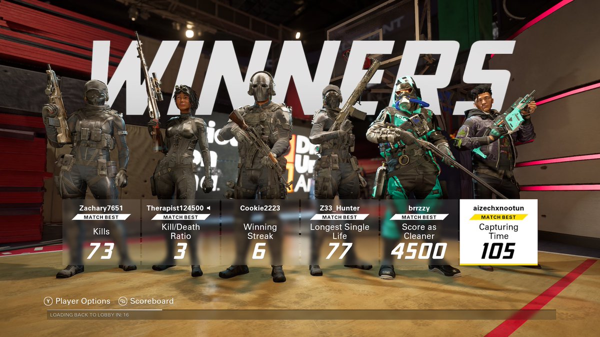 tr3carp3nt1st's tweet image. Clean Beams 🎯 &amp;amp; BooBoo Teams 💩 #XDefiant #DedSec #Spiderbot