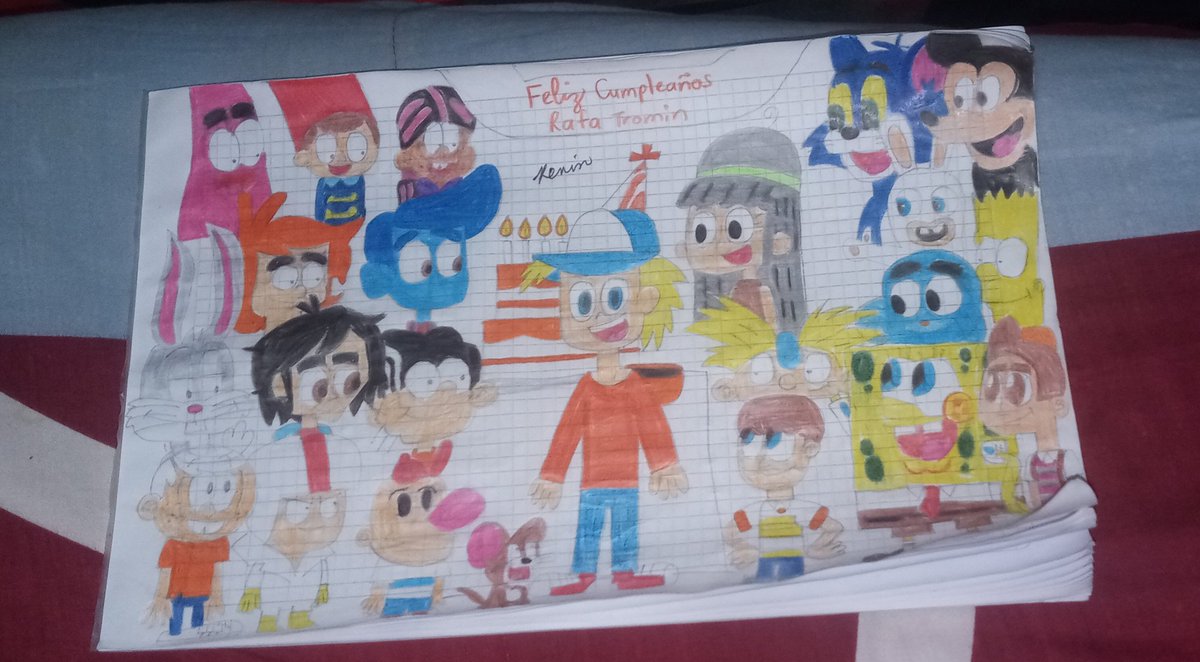 Colombiano2006's tweet photo. Feliz Cumpleaños Rafa.
#RafaTromin #Monchelito #Mirafita #BobEsponja #TheLoudHouse #LosCasagrande #LosSimpson #ElIncreíbleMundoDeGumball #TomYJerry #MasAllaDelJardin #Unidos #KickButtowski #RabbidsInvasion #MickeyMouse #Duncanville #FelizCumpleañosRafaTromin https://t.co/Wz600SZiaa