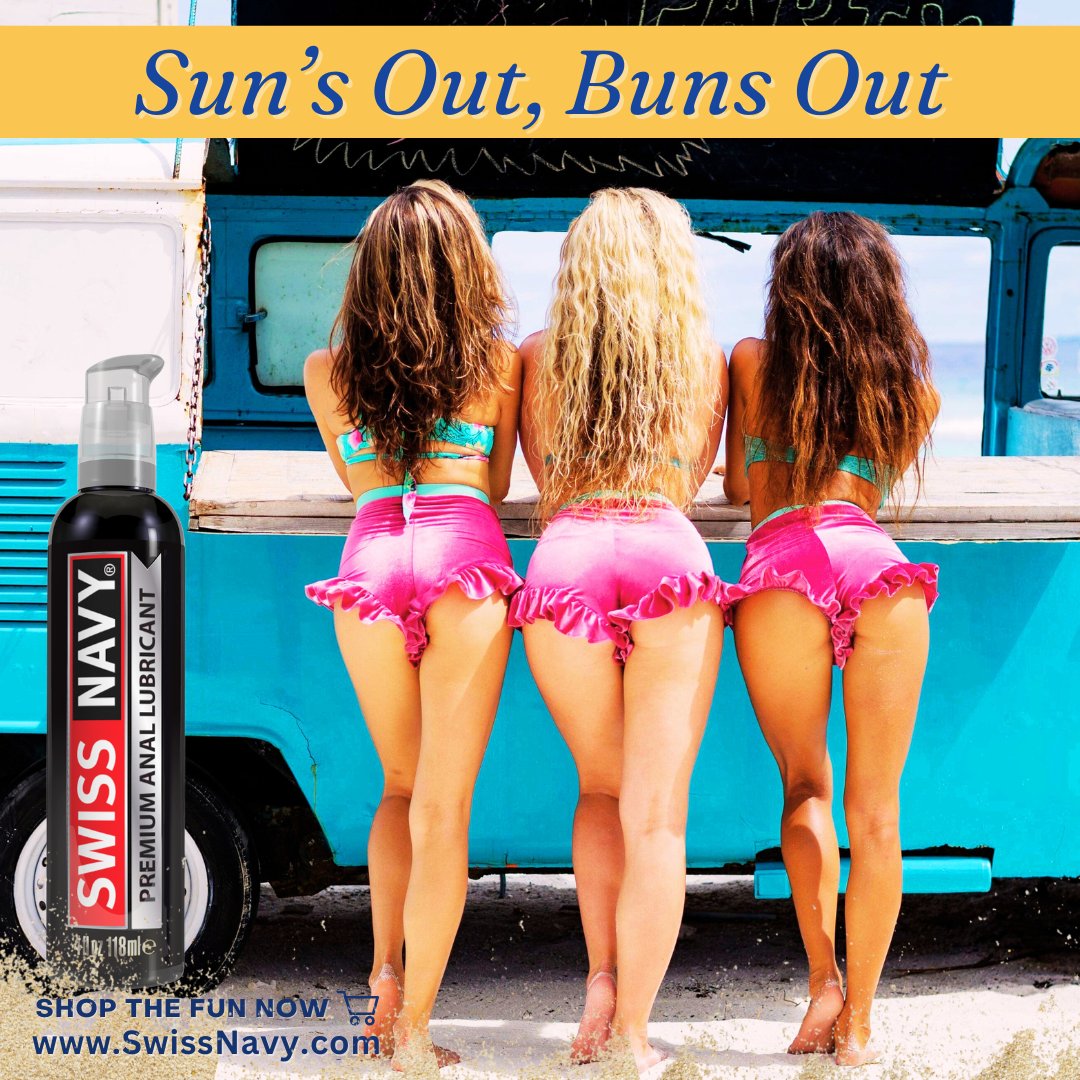 UseSwissNavy's tweet photo. Hi π How's YOUR Saturday going? πππ§΄ #saturday #sexisfun #swissnavy #usemorelube