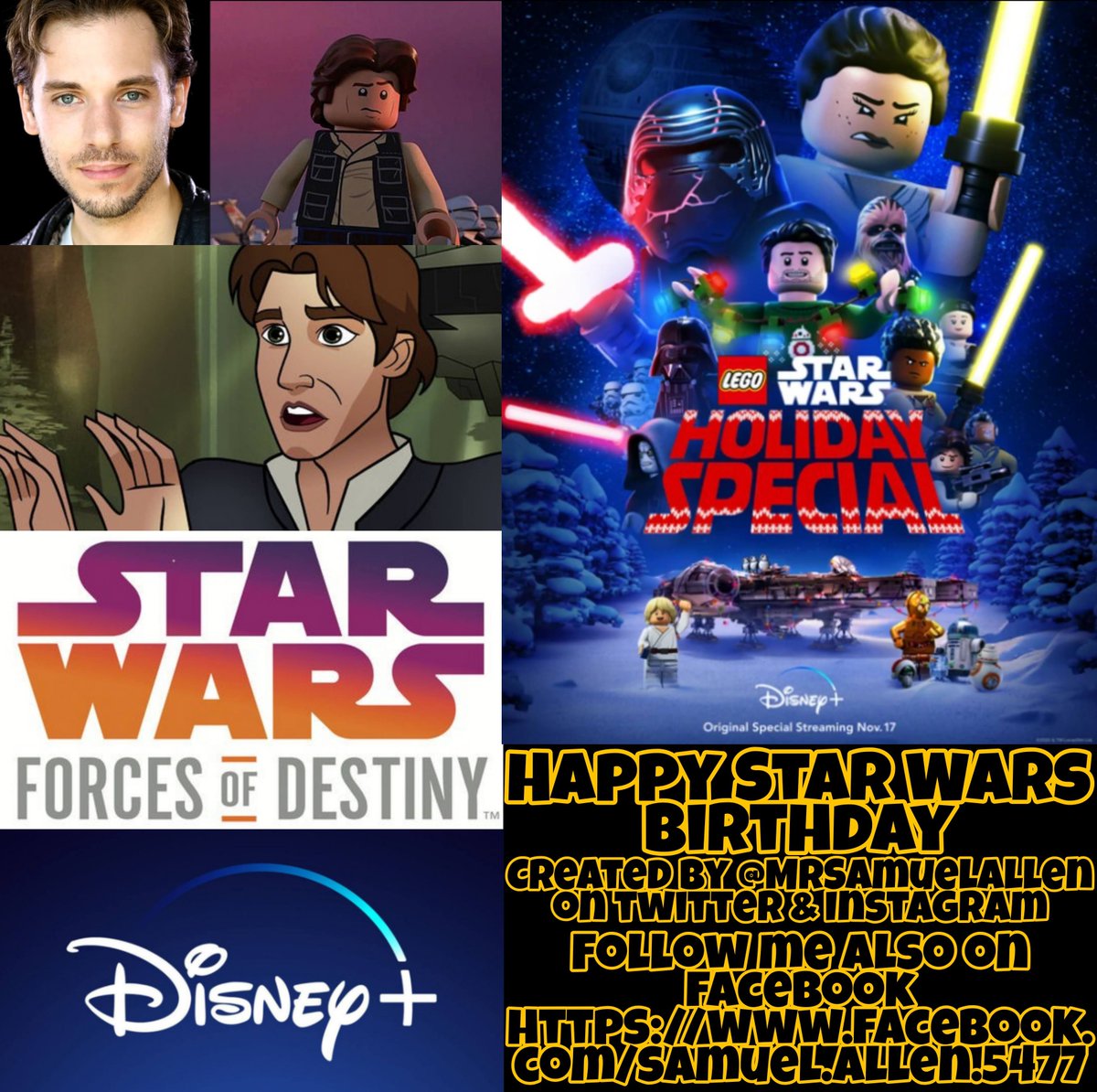 MrSamuelAllen's tweet photo. Happy Birthday to @AJLoCascio, he voiced the younger Han Solo in #StarWars #ForcesOfDestiny, a pilot in #StarWarsSquadrons, a younger Han Solo, jawa in The LEGO Star Wars Holiday Special &amp; #LegoStarWarsTheSkywalkerSaga. #MakeSolo2Happen https://t.co/bDe5IRsPfK