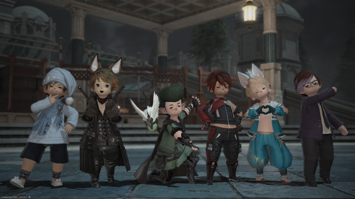Reunion! #FFXIV #lalafell
