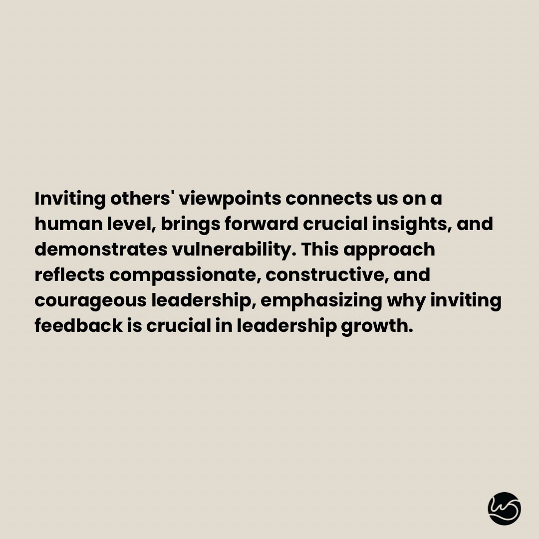 Effective leadership thrives on diverse perspectives and constructive feedback. 😎

Start fostering a culture of openness and growth today by joining our Leadership Bootcamp. ⬇️

warmdemanders.com/bootcamp17