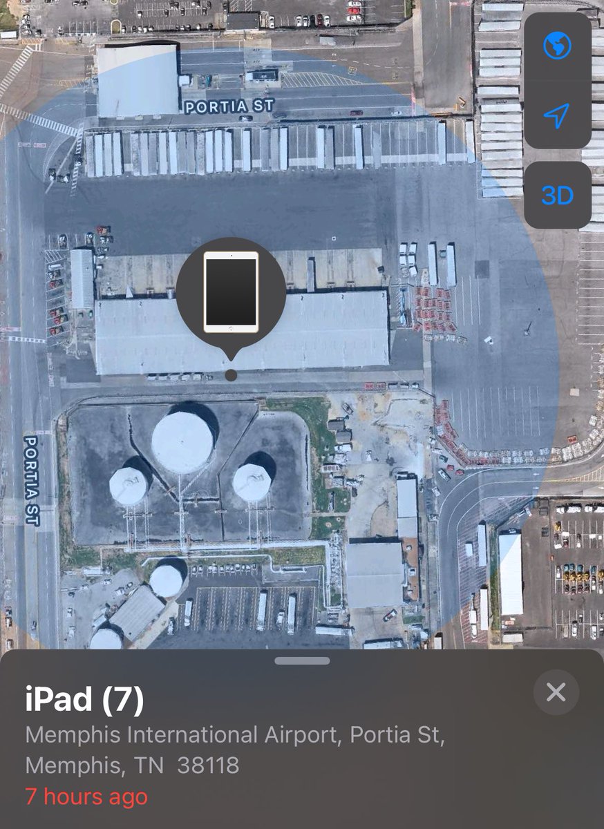 ashley_fuoss's tweet photo. Hi @SouthwestAir! I would like to report a stowaway. She is about 8 inches tall, silver and white, goes by the name iPad Mini. She snuck out of my bag at SJC on Saturday night and has been flying around the country ever since. Currently in Memphis. Please help bring my baby home! https://t.co/8XnfWxPiQo