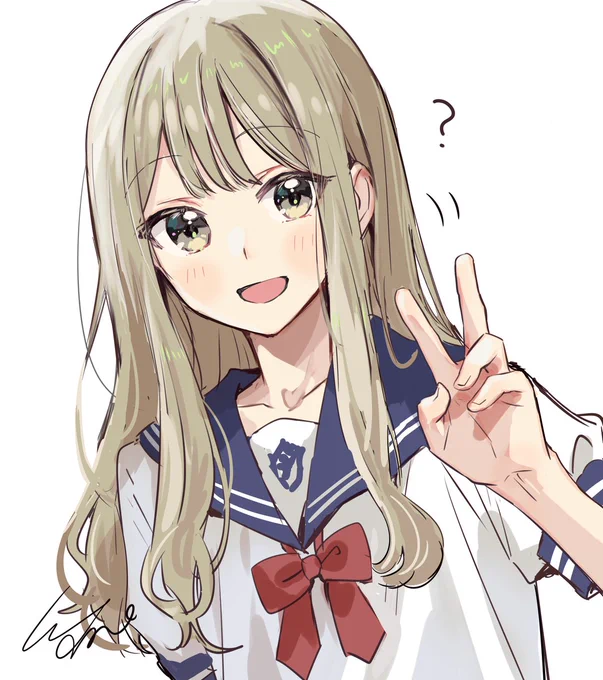 本日2話放送&amp;であいのこ更新です!まことはカメラ向けられるとピースする癖があるという細かすぎ設定があります 