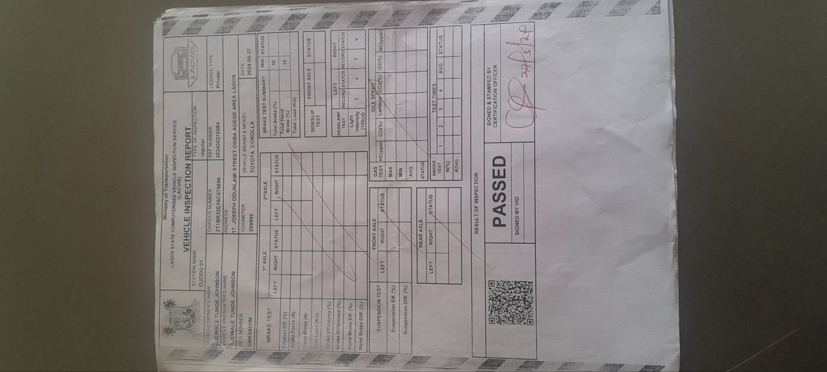 teejay0005's tweet photo. @lagosvio @@lagosvio I made a tweet on the 7th and tagged ur agency, but there was no response. Why should I pay fine 4 ur own mistake? I did roadworthiness inspection on 27th of May nd I was book 4 driving without roadworthiness on 30 of May, I contested is it was declined. https://t.co/8tL3ckvl4X