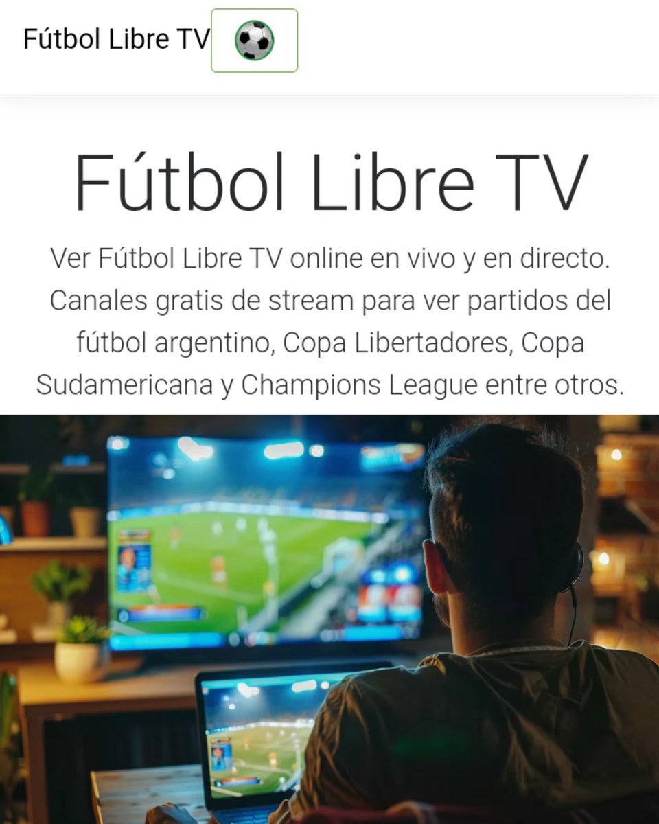 AtaqueFutbolero's tweet photo. ⛔️🇦🇷 La Justicia Argentina ordenó BLOQUEAR los 50 sitios de ‘Fútbol Libre’ y detuvo a SU CREADOR en Godoy Cruz (Mendoza) bajo el seudónimo “Kahsad”.

⚠️ Le secuestraron una computadora, pendrives y otros elementos que contienen información sobre la administración de los distintos canales para reproducir el contenido de manera ilegal.

[@infobaedeportes]