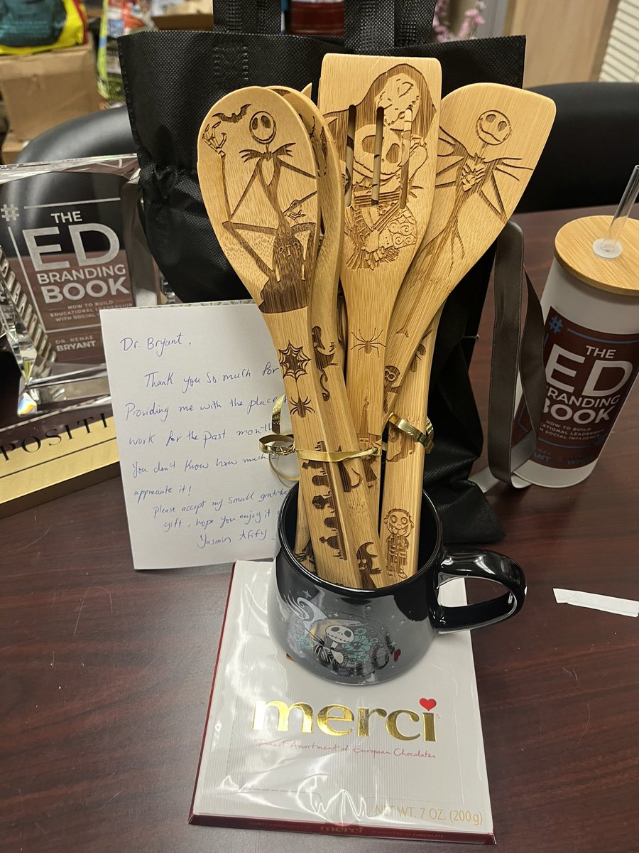 What a treat to come back to work after a week off to a sweet and unexpected “thank you” gift. This thoughtful gift is a testament to the fact that we may think that some of our actions are insignificant, but really a small gesture of looking out for someone (getting them into a