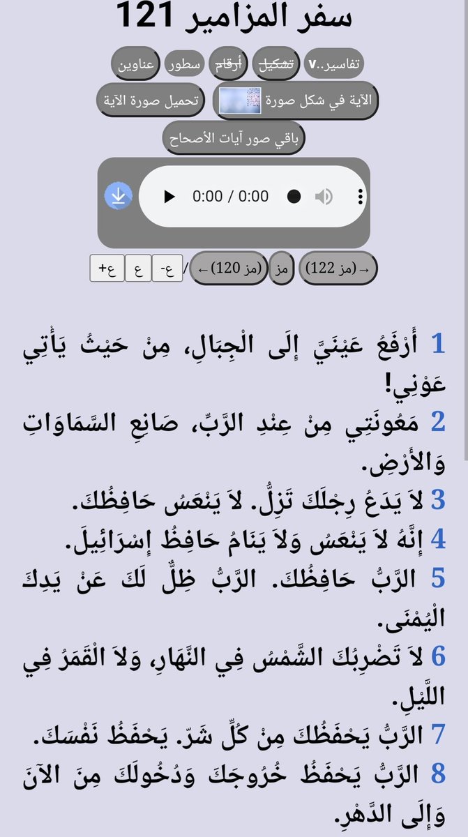 صلاة للرب في يوم الضيق.