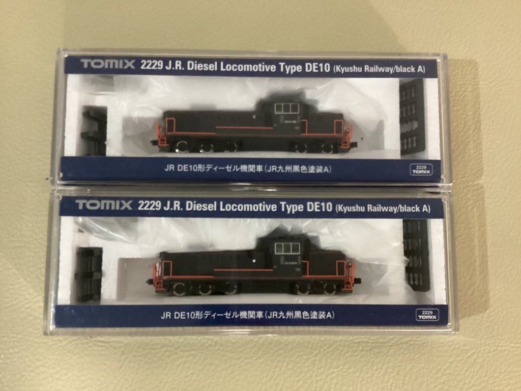 TOMIX 2229 DE10 JR九州黒色塗装A トミックス 2229 JR DE10形