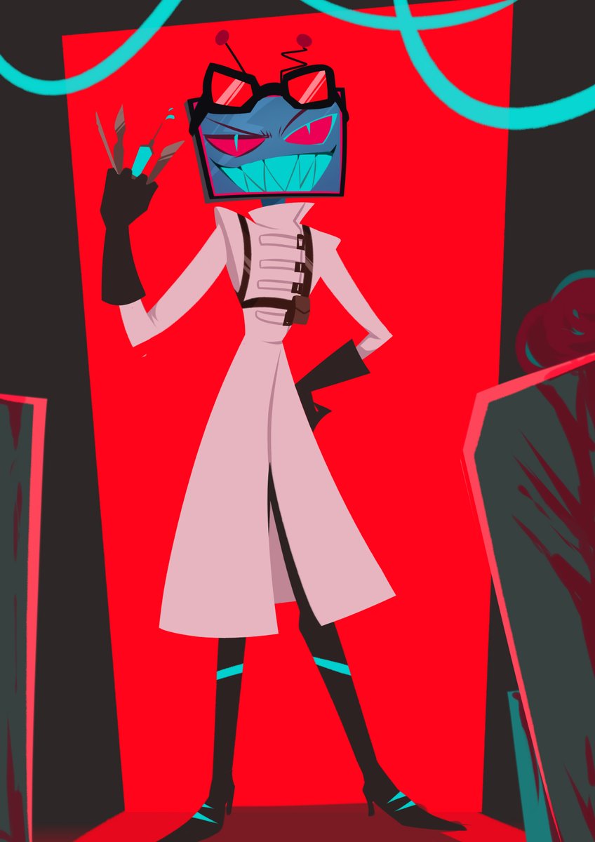 gyu0000o's tweet photo. 💉

#HazbinHotelVox https://t.co/kEbont3VnA