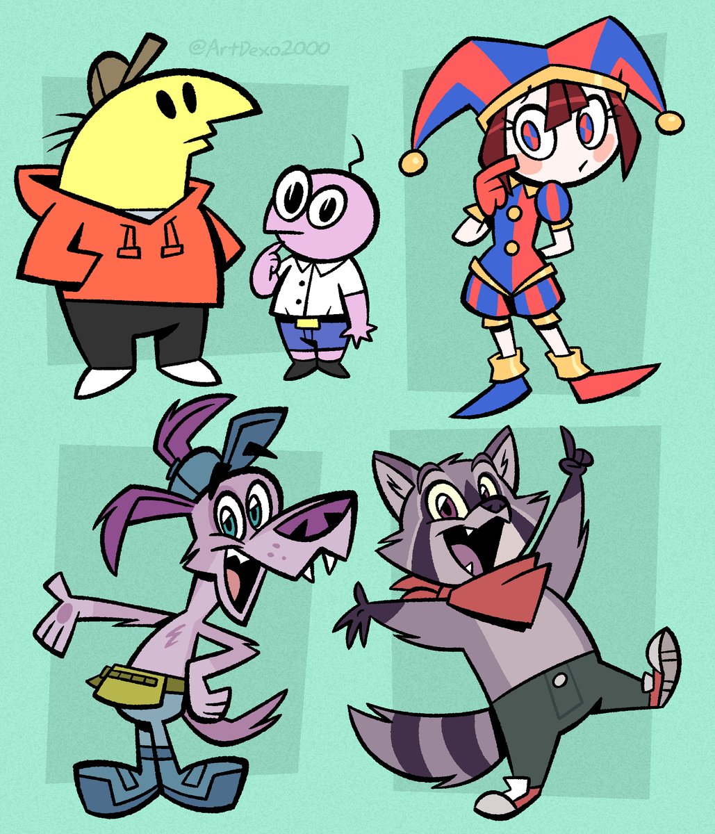 ArtDexo2000's tweet photo. There we go :)
Some art of newer characters. https://t.co/GiyKZs5Lcf
