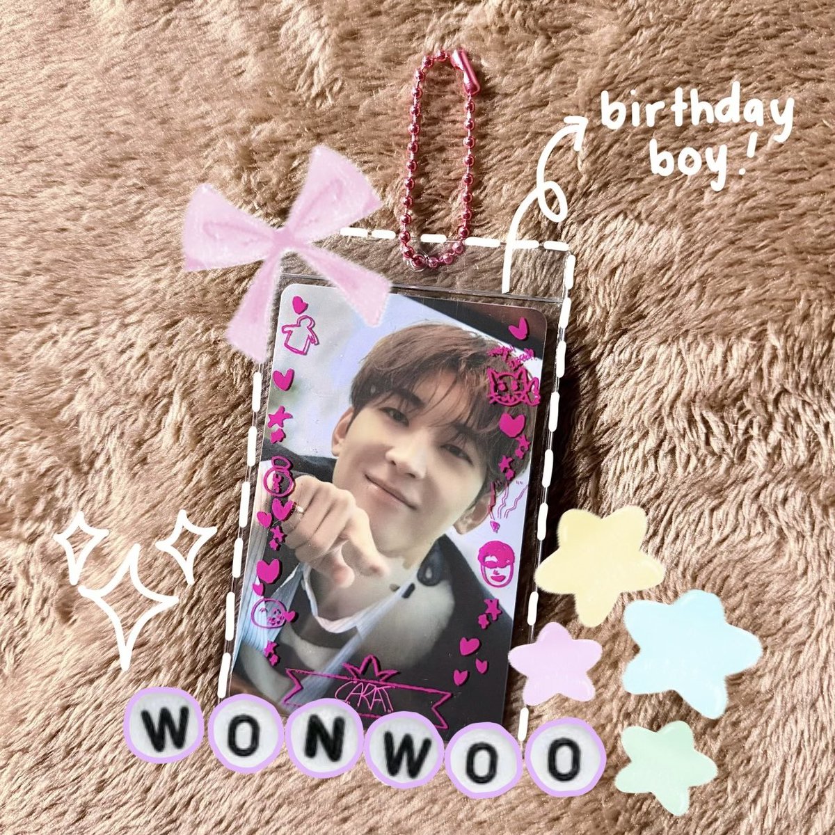jwwone_woo's tweet photo. it's wonwoo's month! 🐈‍⬛💜

♡ birthday giveaway ♡

1 winner of dicon lucky charm card holder set
1 winner of ₱200 gcash
7 winners of ₱17 gcash

rt &amp; like
ends on July 17, 10PM

reply your favorite wonwoo picture!

#HAPPY_WONWOO_DAY
#WONWOO #전원우 https://t.co/hY2Nf5jDXi