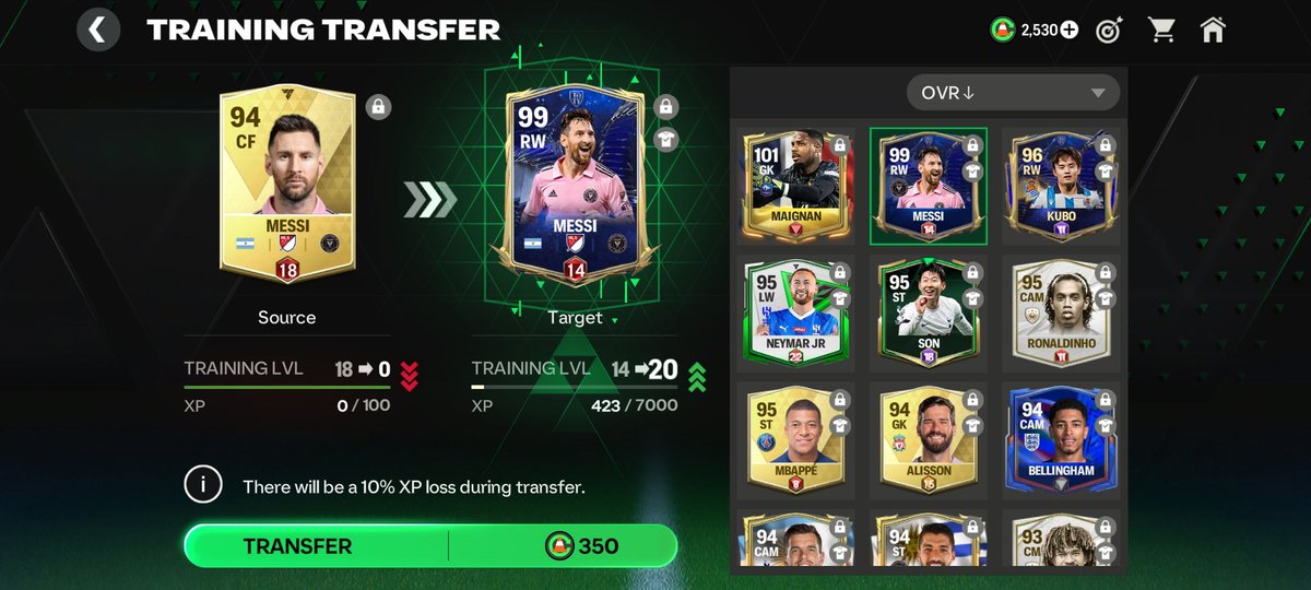dyno_twee's tweet photo. the best thing happened in FC mobile 🥶
#trainingtransfer https://t.co/GePrA9hEqT