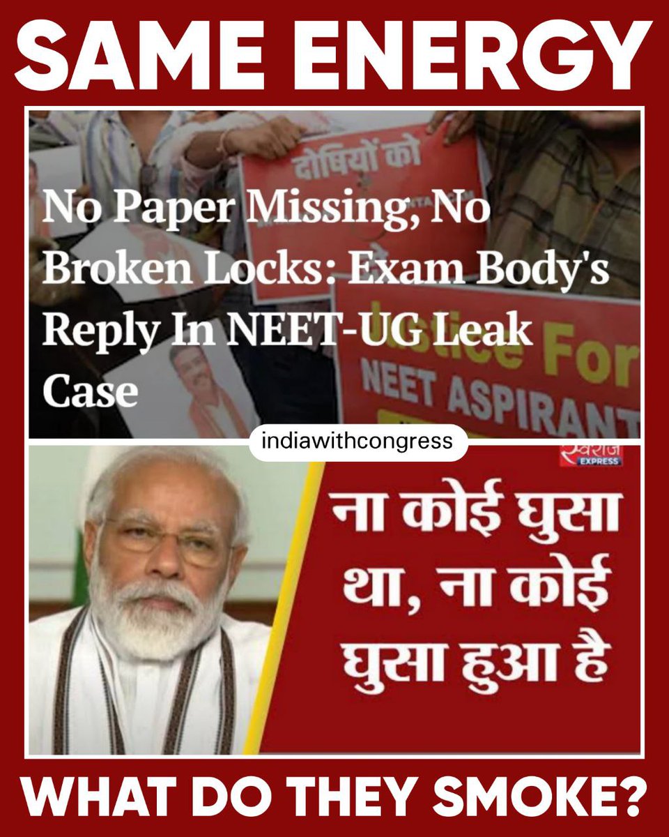 UWCforYouth's tweet photo. Denial, Denial, Denial ‼️
How long will this Denial game be played by Modi ⁉️
India wants replies & will not step back.
Modi is Answerable, Modi is Accountable ‼️
#ModiIsAccountable
#ModiMustGo https://t.co/Kj9mNTN8Xo
