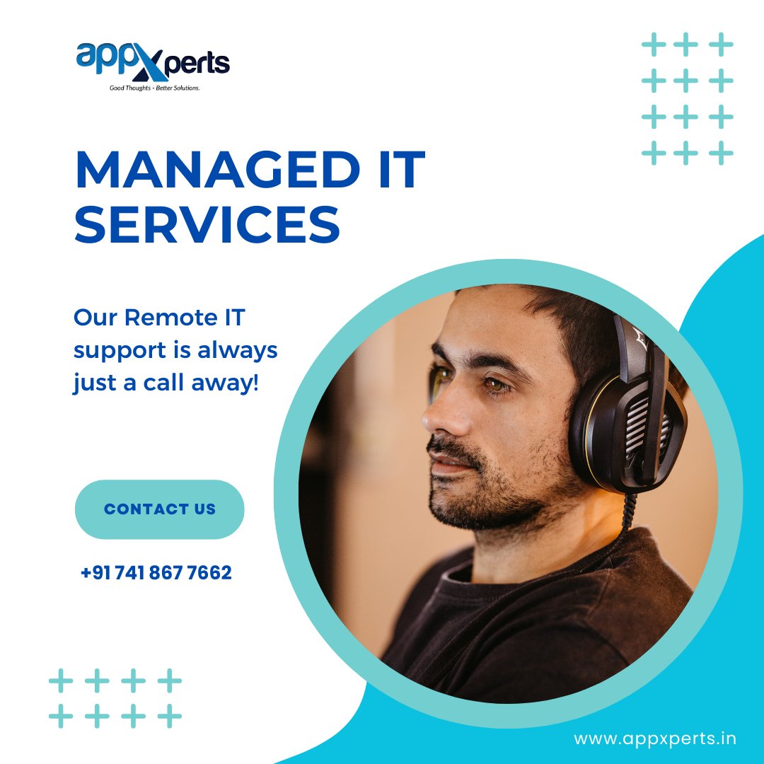xperts_app's tweet image. Minimize downtime and maximize productivity. Our responsive remote IT support team gets you back up and running quickly, whenever you need us. 

Contact us to know more appxperts.in

 #DataCenter #manageditservices #itinfrastructure #appxperts #remoteitsupport