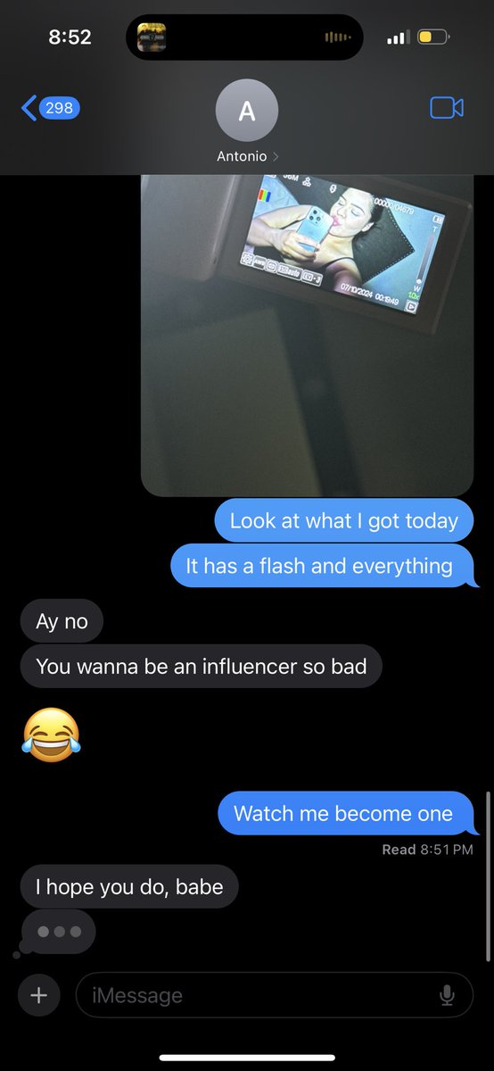 He makes fun of me but supports me shout out my man for my camera 🫶🏼