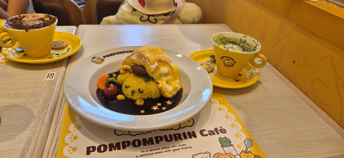 caileybarker's tweet photo. I feel this place may kill off any remains of my hard man image...

#pompompurincafe https://t.co/SVN68FCnid