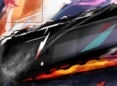 i just found out that the RIIM logo on blaze's chainsaw in her E2 is backwards i thought i was going crazy..... i thought it said MILF......