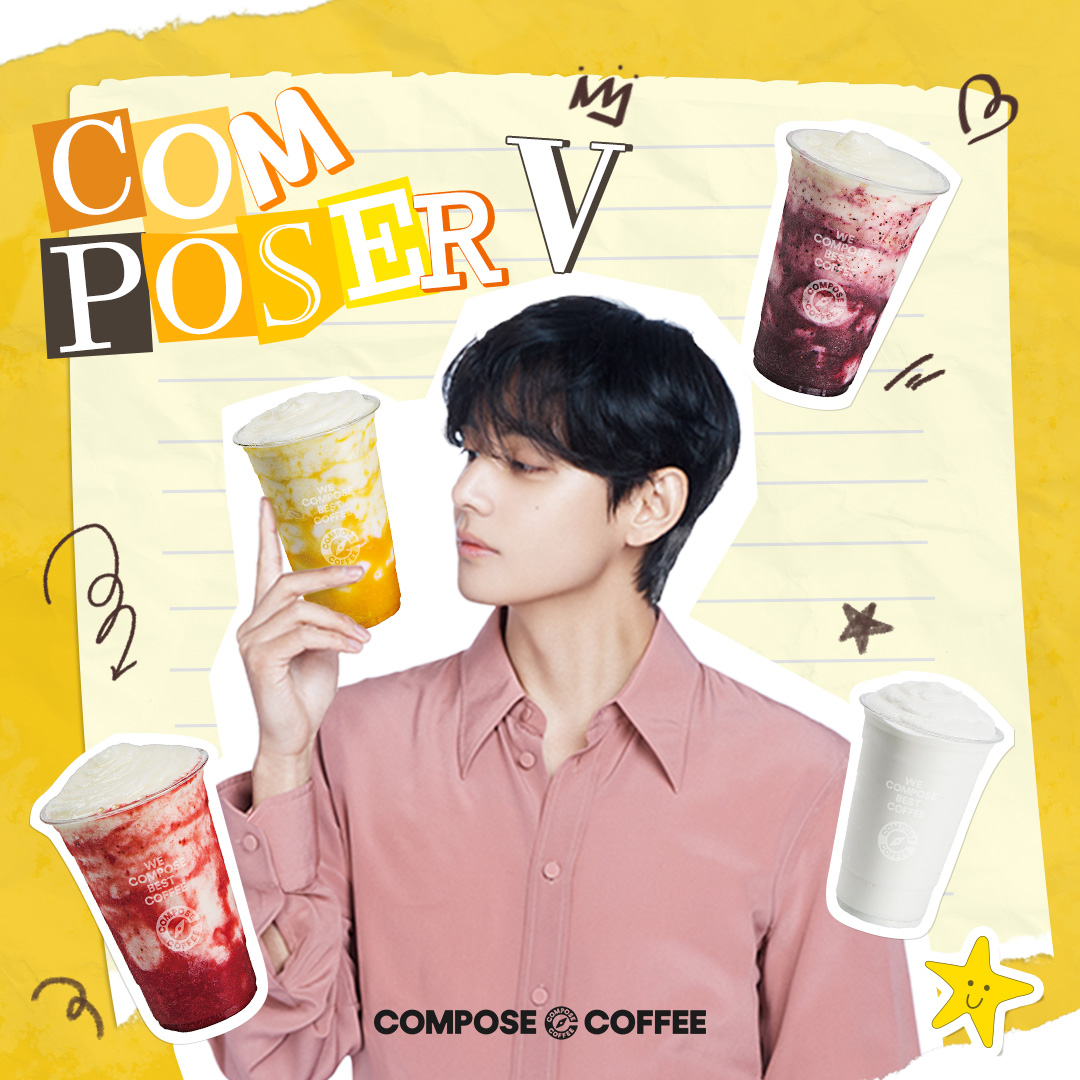 Compose_Coffee's tweet photo. 컴포즈에 가면

망고요거트스무디도있고🥭
딸기요거트스무디도있고🍓
블루베리요거트스무디도있고🫐
플레인요거트스무디도있고🤍

다들 무슨 요거트스무디 제일 좋아해?

#V #뷔 #컴포즈커피 #ComposeCoffee https://t.co/eiwfCqZyLd