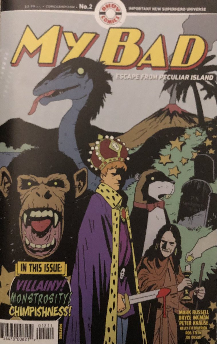 MeanwhileATP's tweet photo. #comics2024 116
My Bad Vol. 3 No. 2 by @Manruss @BryceIngman @petergkrause #KellyFitzpatrick #RobSteen #JoeOrsak from @AhoyComicMags
This book is so much fun. I wish it would just be an ongoing series and make us all happy!
@DoctorStayPuft @artnerrd https://t.co/tlTq2ZVB3K