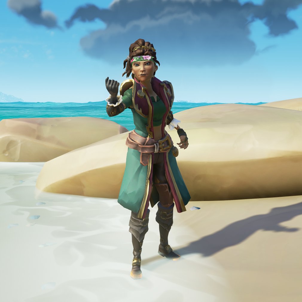 picklespicee's tweet photo. More is more, darling 💖

#StyleOfThieves Theme: Gaudy 
@SeaOfThieves
#SeaOfThieves https://t.co/ofUJFb4C3o