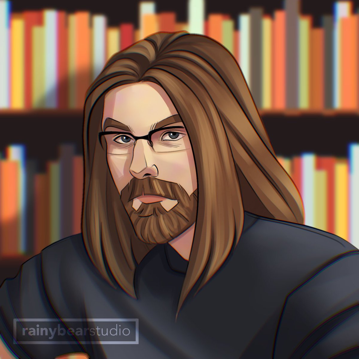 rainybearstudio's tweet photo. The literary icon himself, @KrimsonRogue. Let’s just say my YouTube watch schedule is locked and loaded for the next 8 hours

#booktube #krimsonrogue https://t.co/cmOxwONP2z