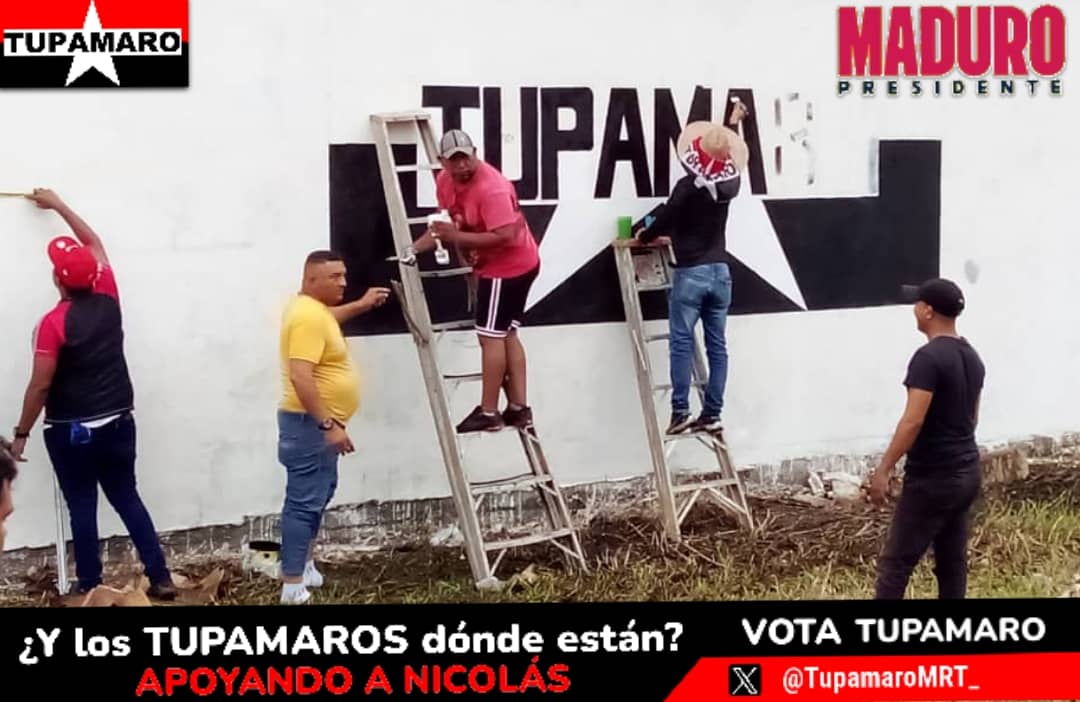 Seguimos de pueblo a pueblo,en  municipio por municipio, voto por voto rumbo al #28Jul ¡Y los TUPAMARO donde estan Apoyando a Nicolás!
#VotaTupamaro