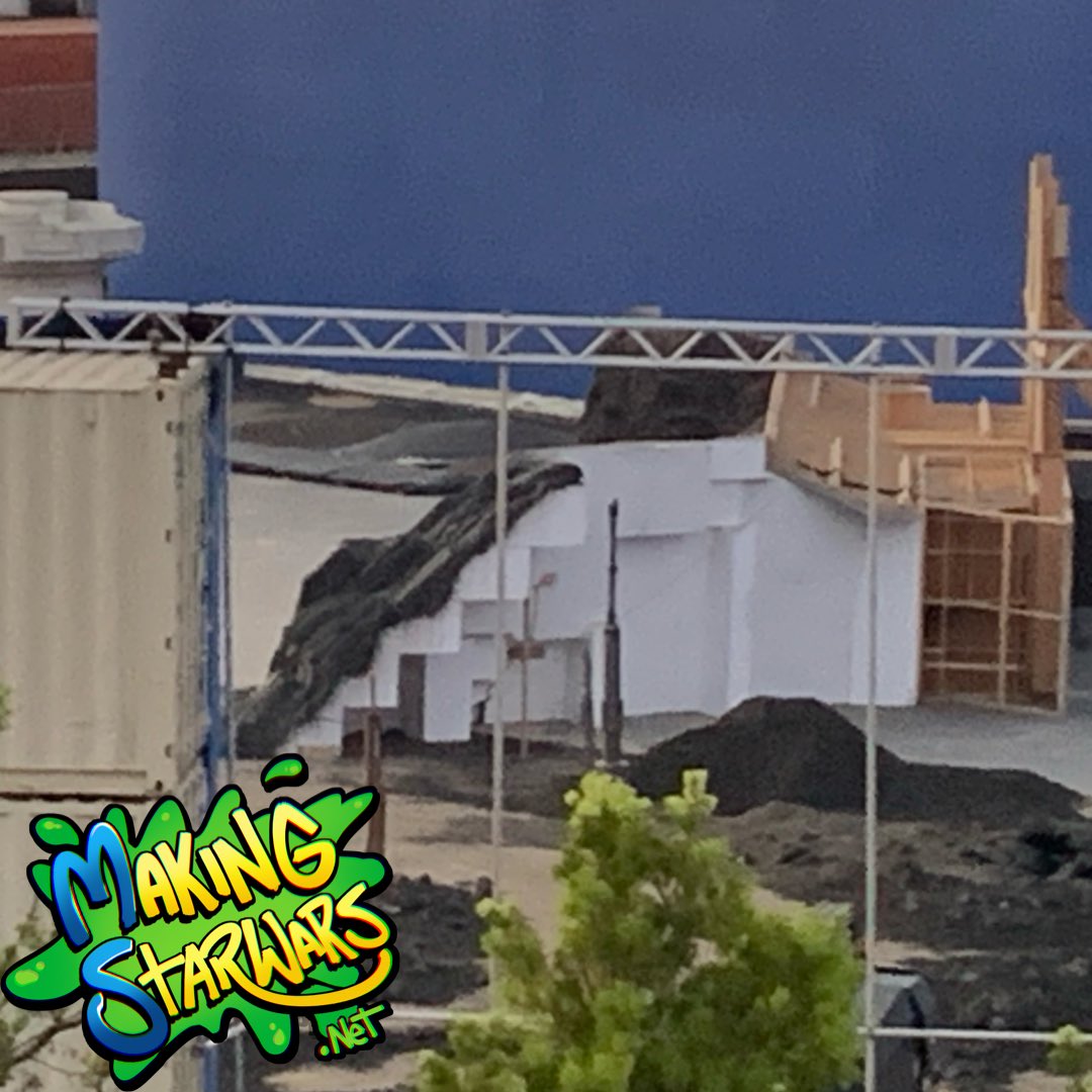 I can confirm sets for Star Wars: The Mandalorian &amp; Grogu are being built in SoCal. 

They’ve started building what looks like a turret, a base or homes. There’s minimal paint so I can’t say if it’s Hoth for instance. But there’s vaporator-like set dressing. 

Here we go again!