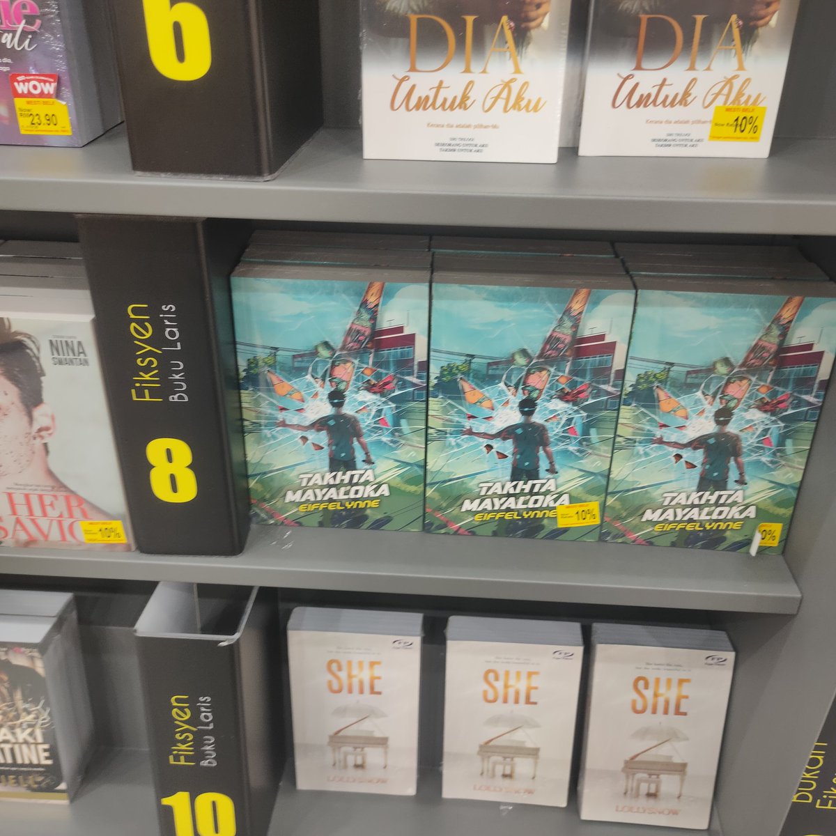 Buku sis <a href="/eiffelynne_/">Its Lynne</a> Takhta Mayaloka di tangga ke-8 di Popular Icity 😆