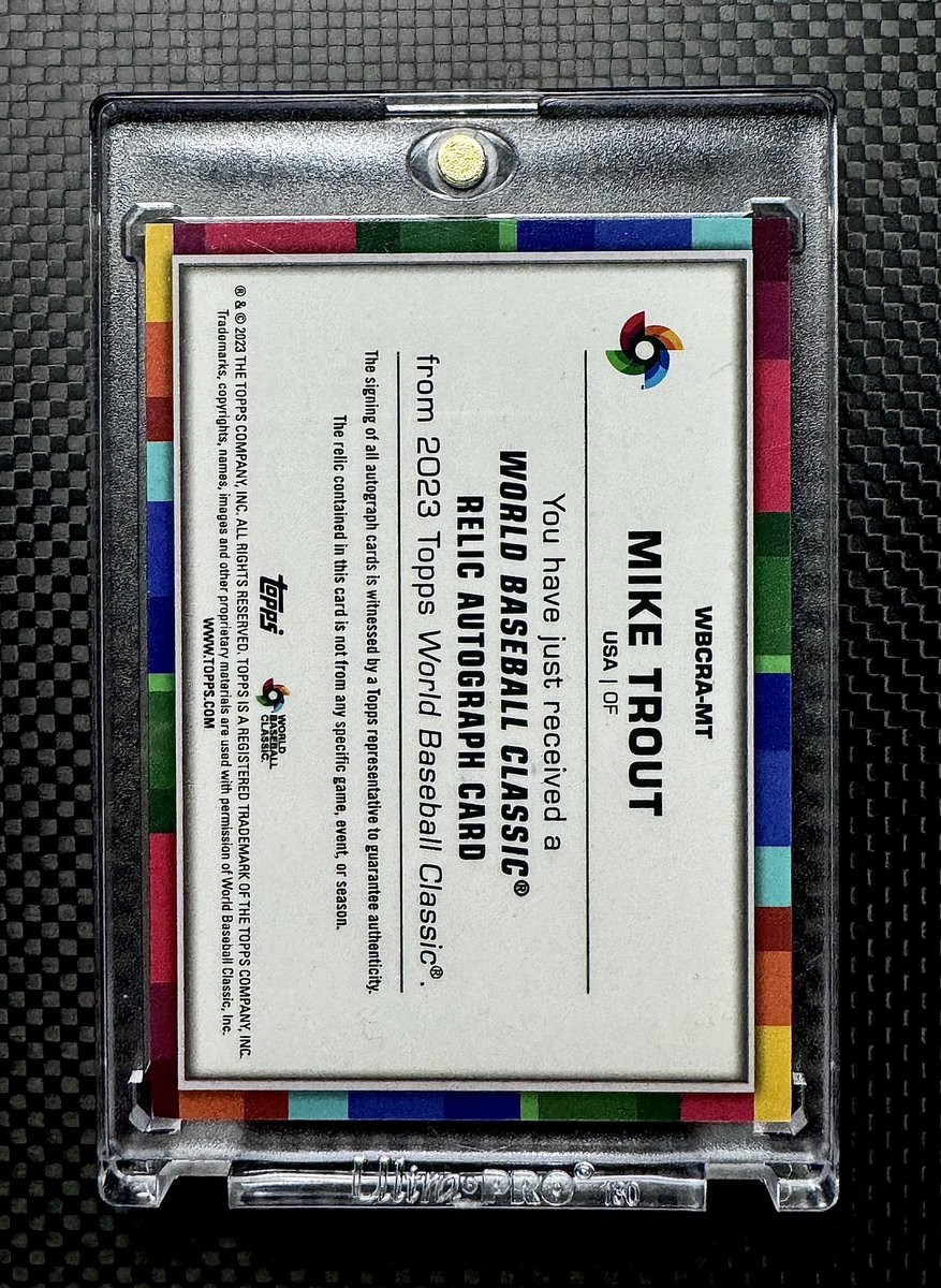 TRADE BAIT:

The goat is currently trading this for a 93-94 Topps Finest Michael Jordan Refractor or a 94-95 Jordan Finest Refractor.

Spread the word and let’s see if we can get a deal done ✅