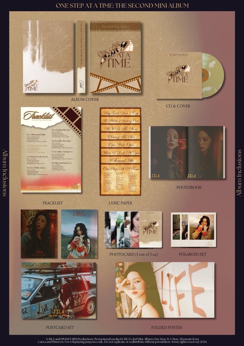 ㅤㅤㅤ
ㅤㅤ
ISLA 아이라 'One Step At A Time'
The Second Mini Album Pre-Sale

Order Through The Form Below
🔗 forms.gle/N2qyLg1HyBcXWJ…

07. 14. 2024. 8:00 PM (PHT)

#ISLA2ndMiniAlbum #OneStepAtATime #TheContinuationOfHerStory
ㅤㅤ
ㅤㅤㅤ