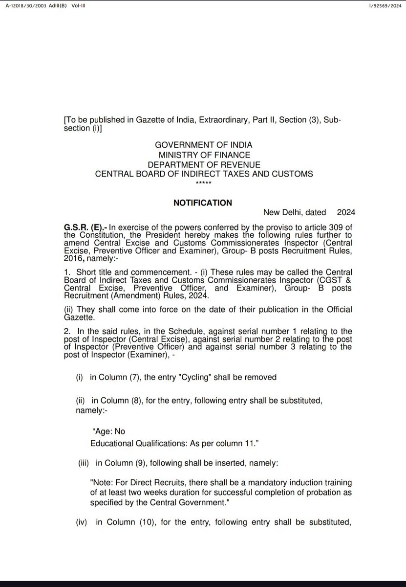 Ministerial Officers' Association, CBIC tweet media