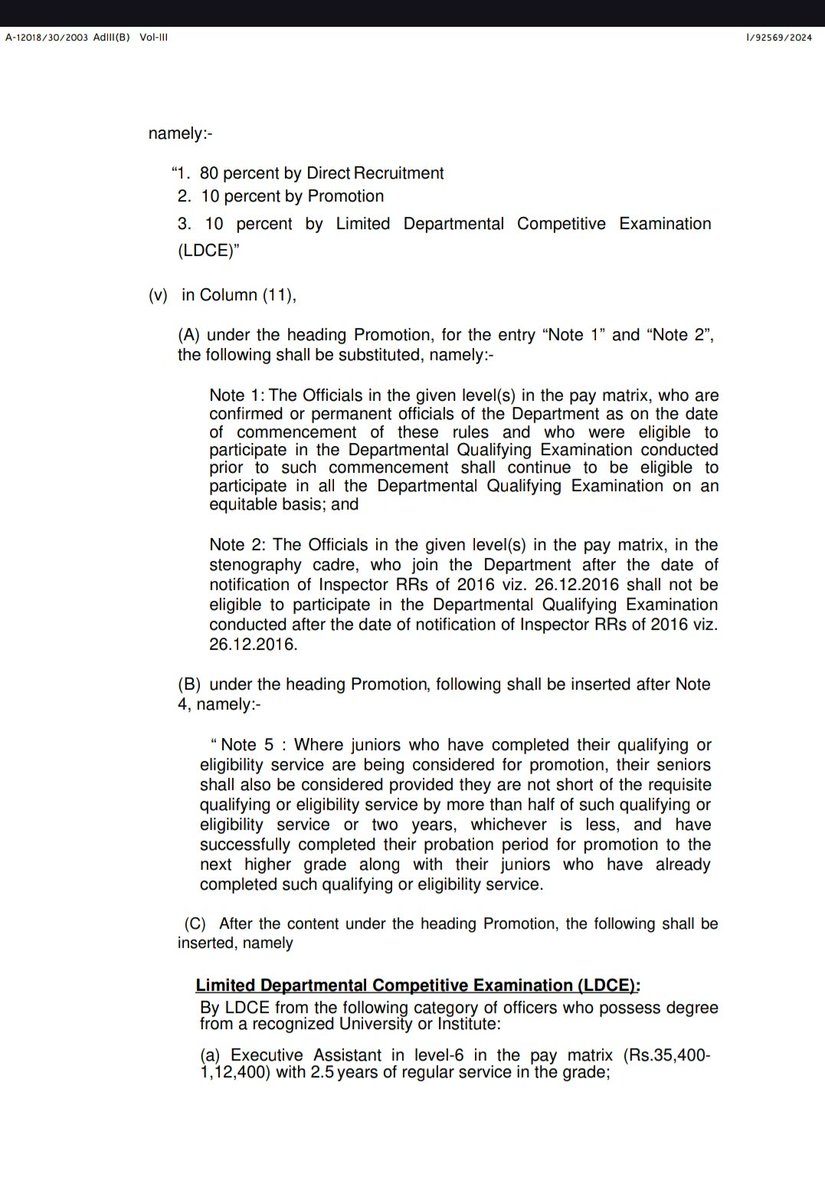 Ministerial Officers' Association, CBIC tweet media