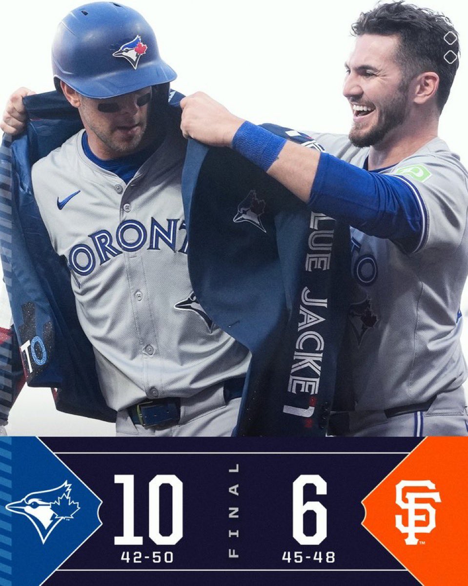 thepickvault's tweet photo. 💰VIP WINNER💰

Toronto Blue Jays +1.5 (-176) ⚾️✅

4.0 Units ➡️ +2.27 Units 📈

#GamblingX #MLB #Winner https://t.co/l3ewyLnU79
