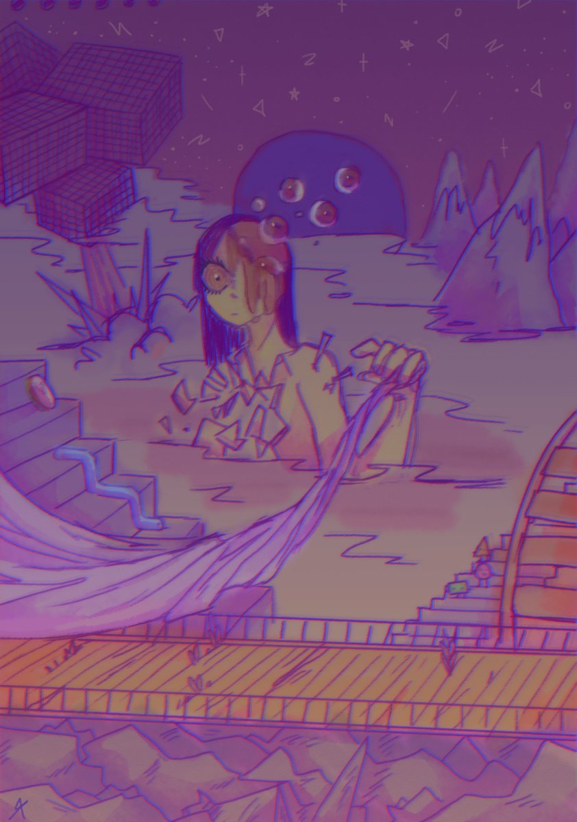 rakki_reis's tweet photo. toda vez que fico triste por não me sentir uma artista muito "versátil" eu lembro do dreamtober que a replai fez em 2021 que eu parei no dia 10 https://t.co/wYgFrmSFqm
