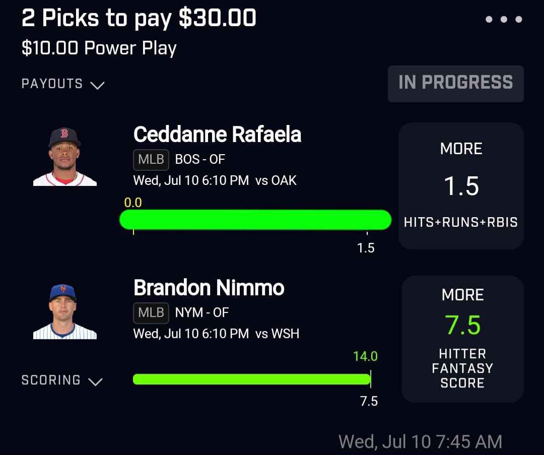 DSDPicks's tweet image. Solid day in the premium discord today!! 💰💰💰🔥🔥🔥

whop.com/checkout/plan_…

#sports #sportsbettingadvice #potd #nba #PrizePicks #mlb #sketch #nuke #bettingpicks #gambling #cash #fanduel #fliff #DraftKings   #LeBronJames #win #betting #picks