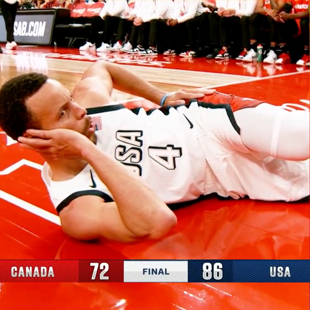 Team USA beats Canada in their first exhibition 🇺🇸