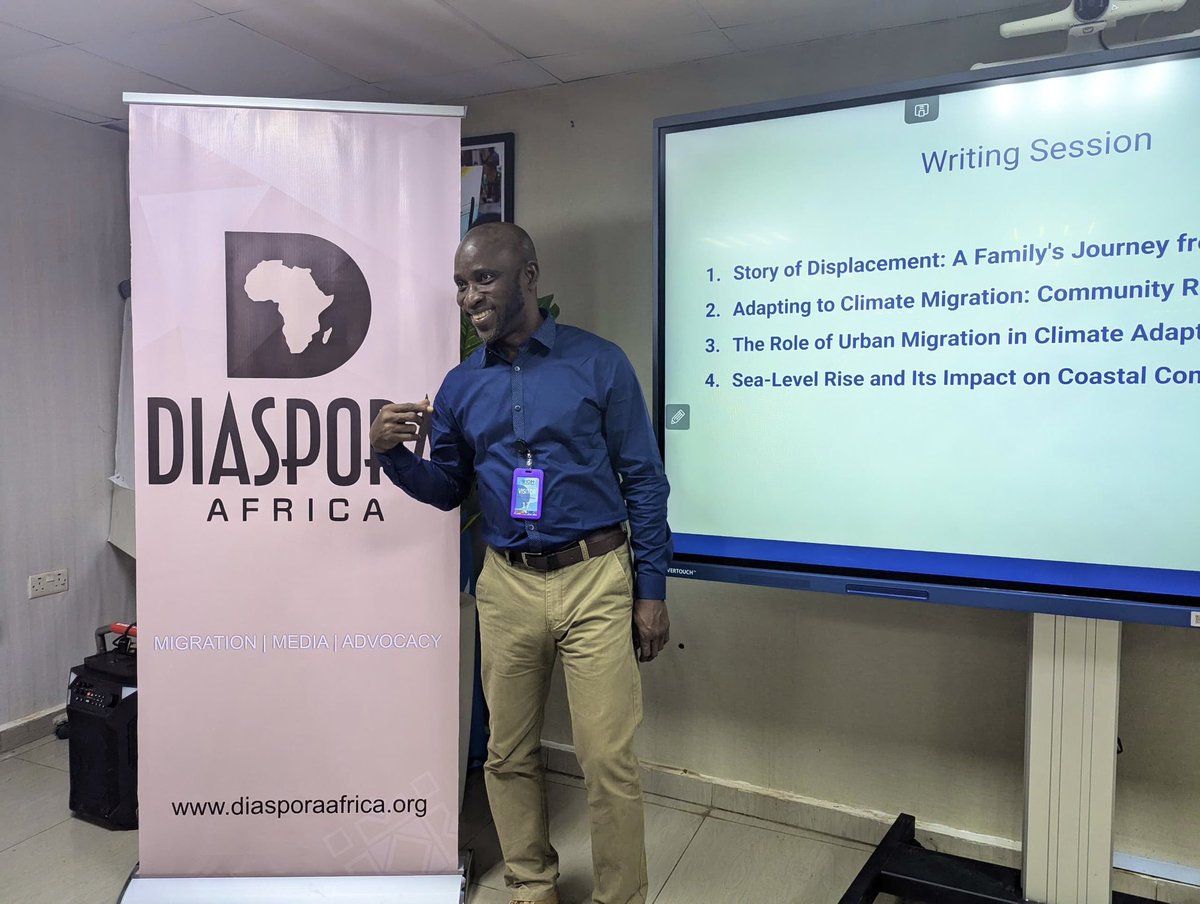 We need to equip more journalists with the adequate tools and resources for reporting climate migration. The 2-day training on reporting climate migration in Africa understands the need for engaging journalists and on-the-ground activists in combating information poverty.