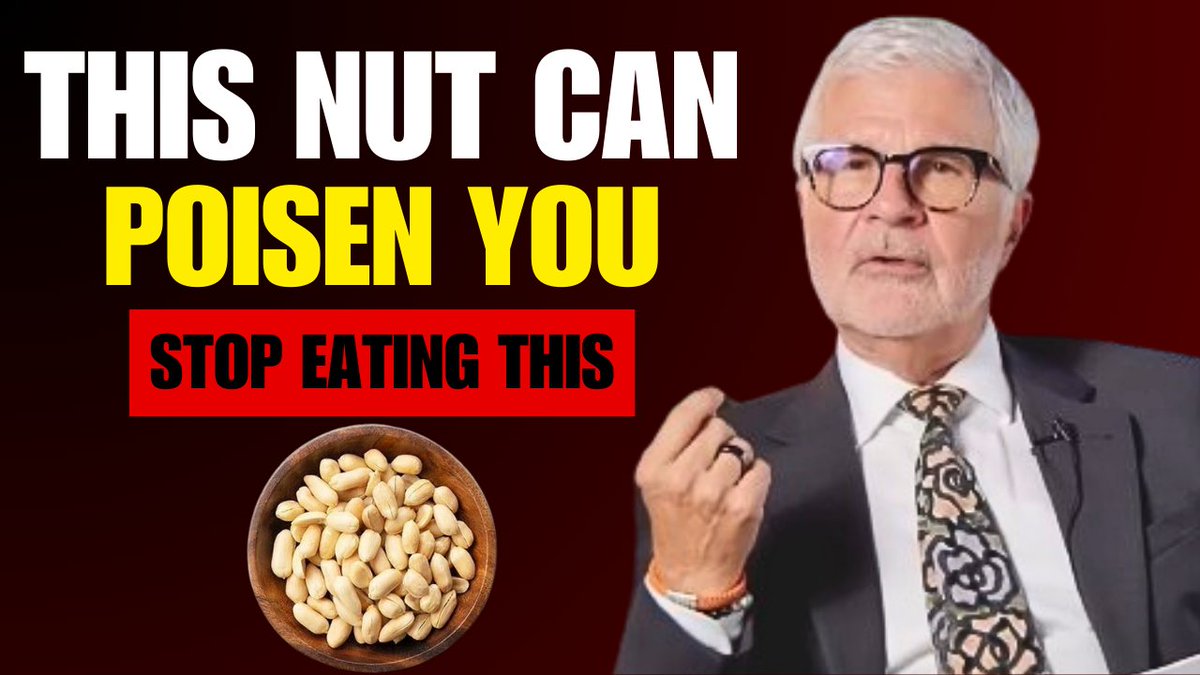Beware! The Dark Side of Peanuts. Dr Steven Gundey revealed the Poisonous Secrets of peanut and peanut butter.
youtu.be/2Nn7_Dhbqx8