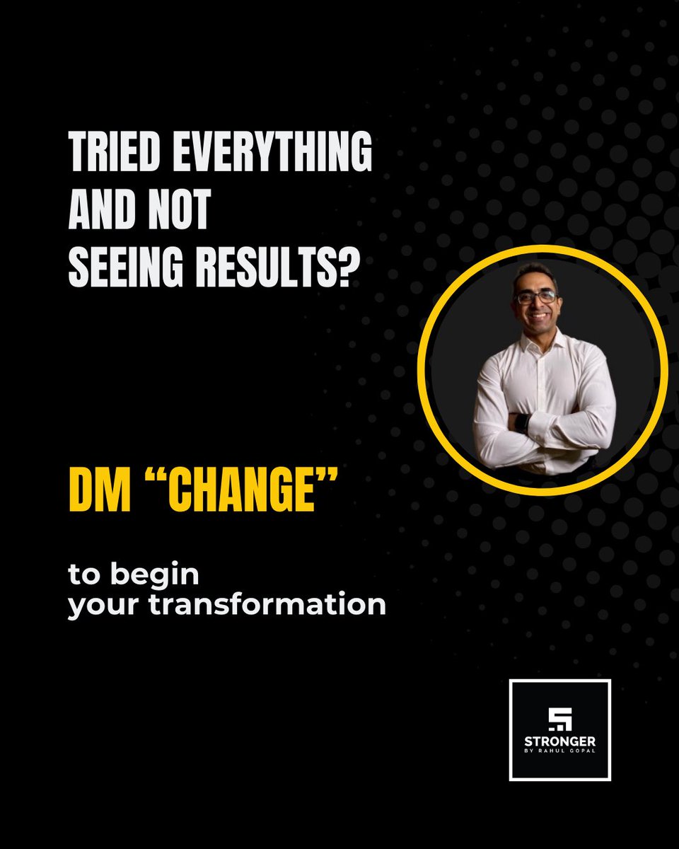 Rahul Gopal 🥗🏋🏽️🥁 tweet media