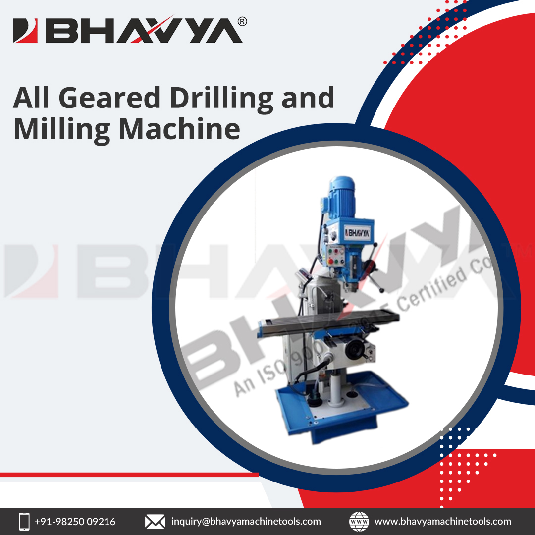 machinery_tools's tweet image. Unlock the power of Radial Drill Machines! From simple holes to intricate patterns, our machines deliver precision and versatility for all your drilling needs.
Visit at : machinetools.bhavyamachinetools.com/power-of-radia…

#bhavyamachinetools #RadialDrillMachine #PrecisionDrilling