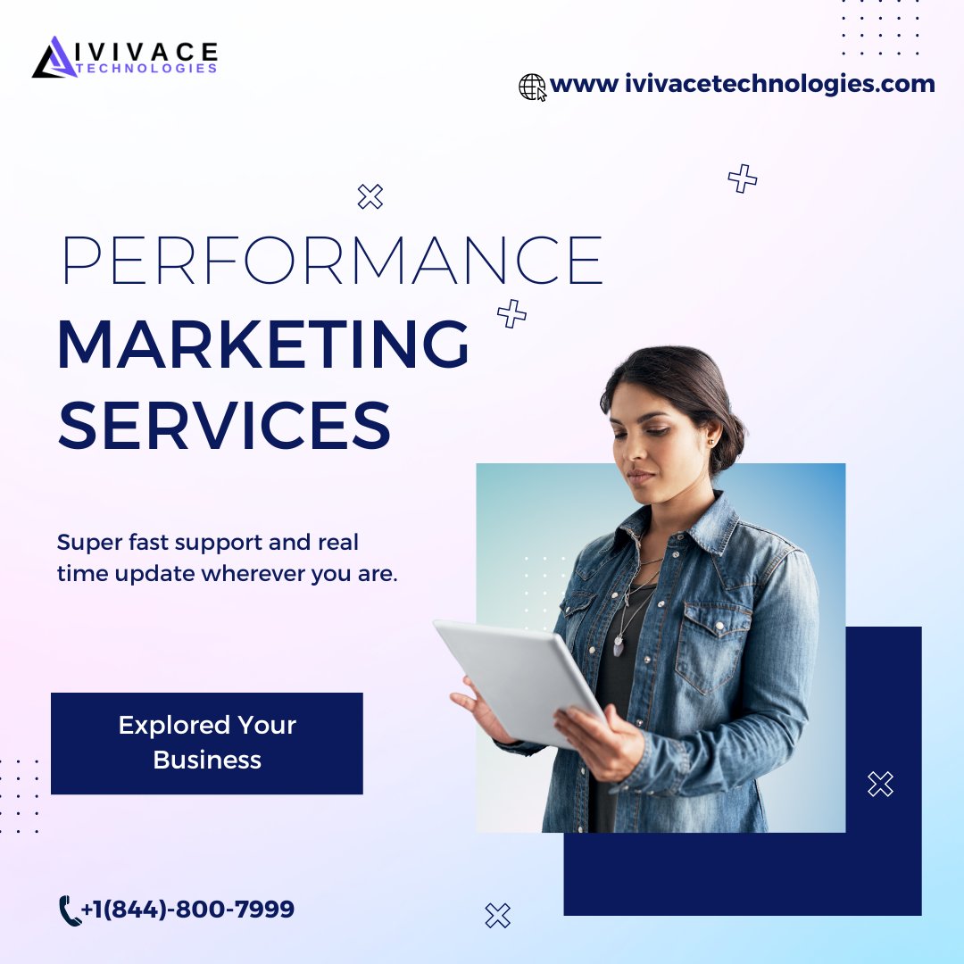 ivivacetech's tweet photo. Say no more! Ivivacetechnologies has got your back with our stellar Performance Marketing Service in India that will have your brand shining brighter.
Call us- +1 844 800 7999
Visit us- https://t.co/RiB4eRyot9
#ivivacetechnologies #performancemarketingservice #performancemarket https://t.co/uXtkRLKrN9