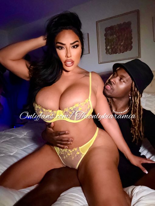 I had to put this sloppy wet Latina pussy all over @FreakyT20233 thick fat cock! Watch me take every