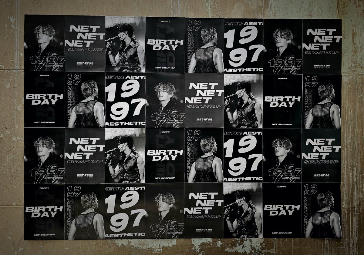 noworkeatonly's tweet image. 🖤

#netsiraphop #Net1997aesthetic
#Net27thBDProject