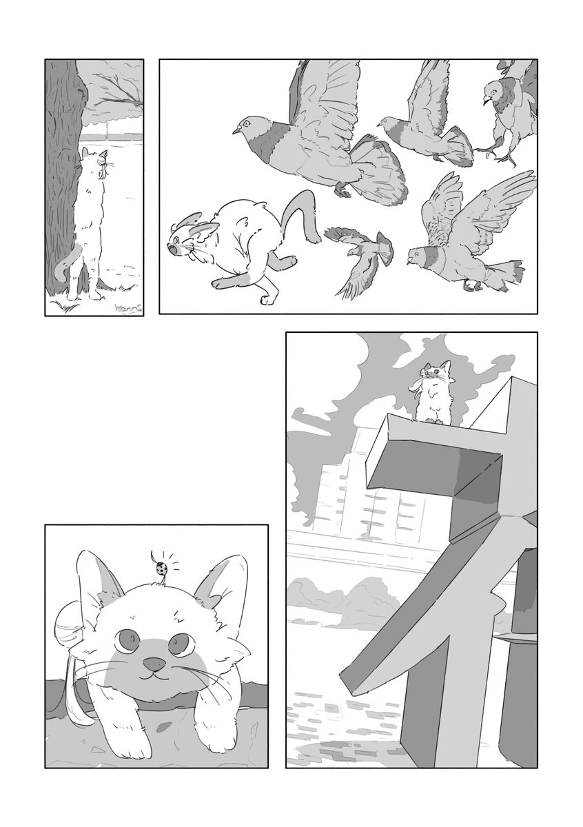 【🐈にゃんがさき合同2新刊サンプル13🐈】
つゆりさん(@0507_tuyuri)の「トキメキ」です!
あゆみゃんのサイレント漫画です🤫🐈
雰囲気が抜群に良くてお台場をお散歩したくなります!💮
#にゃんだふるりみっくす 