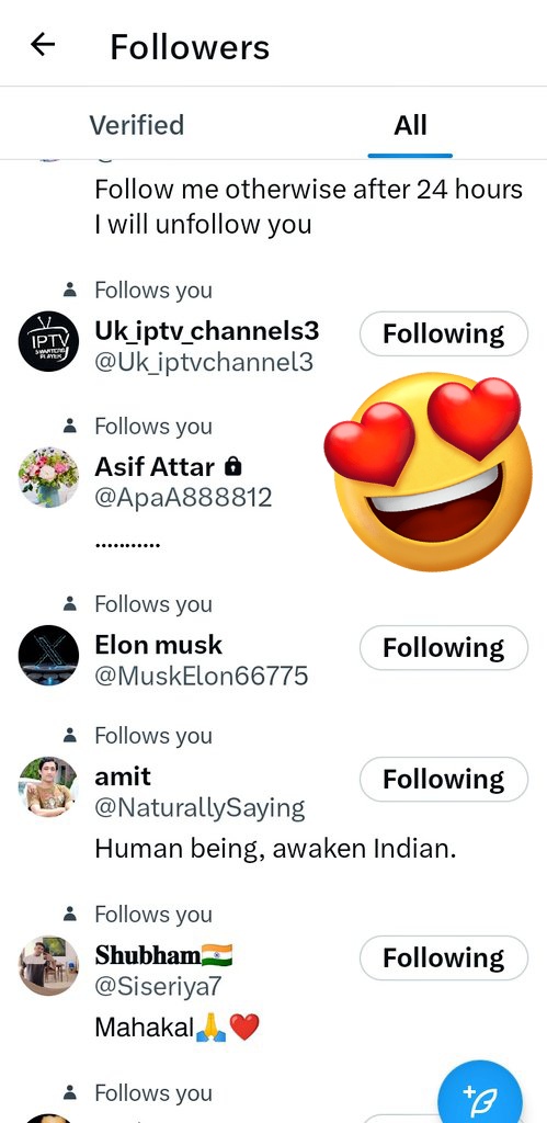 NaezyTheBaaa1's tweet photo. ELON MUSK followed me 🥹

#NaezyTheBaa https://t.co/8ETTLSIs81