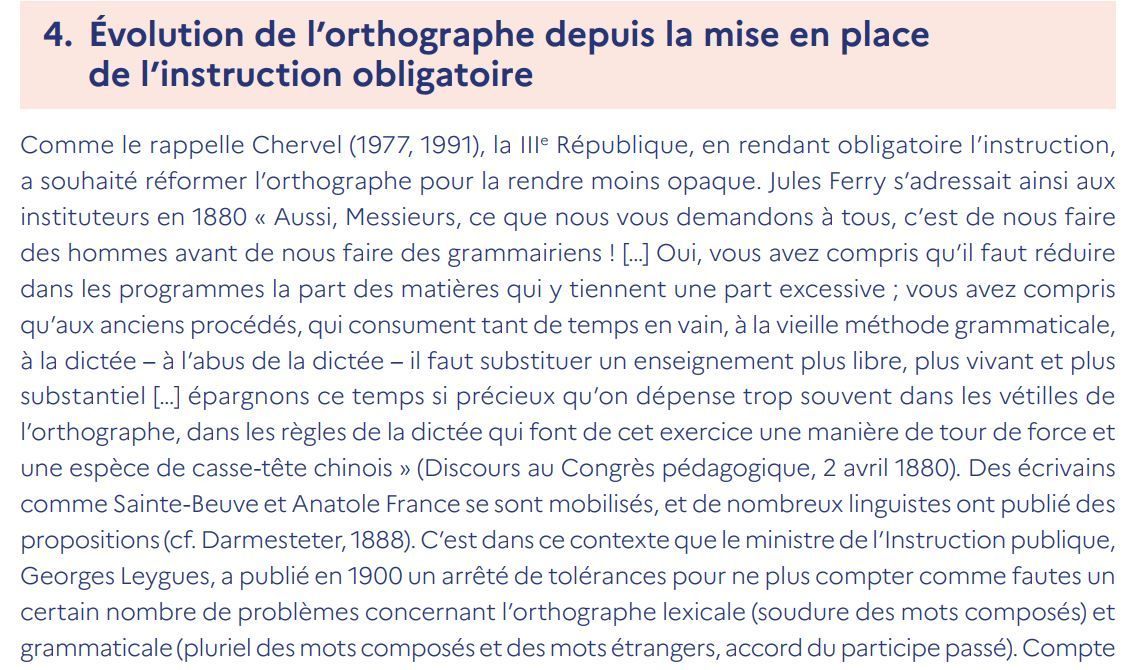 FranckRamus's tweet photo. Les mythes sur l'#orthographe du français: 5/10
"Dans le temps, tous les élèves savaient écrire correctement le français. Si ce n’est plus le cas, c’est la faute d’un enseignement défaillant." 
Comme souvent, les souvenirs du "bon vieux temps" sont faux. Le rapport du CSEN https://t.co/GE2EcUBHdg