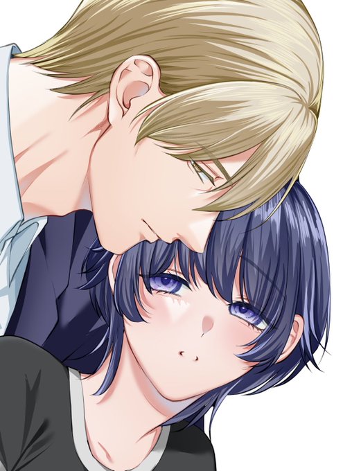 カラー描いてていちばん楽しいのは最後の調整〜☺️☺️一気にボリューム感出て嬉し楽しい〜🥰before⇒After 