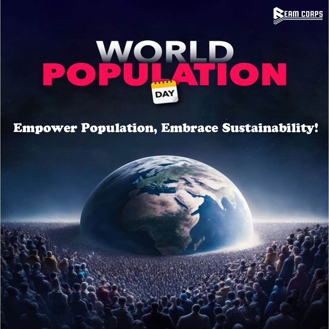 beamcorps_us's tweet photo. Population awareness is the key to sustainable development. Educate, empower, and act!
#WorldPopulationDay #11July #SamsungUnpacked #earthquake #Reddit #Russia #NancyPelosi #Thangalaan #Sarfira #worldpopulation #Beamcorps https://t.co/qTlmJwvpPB