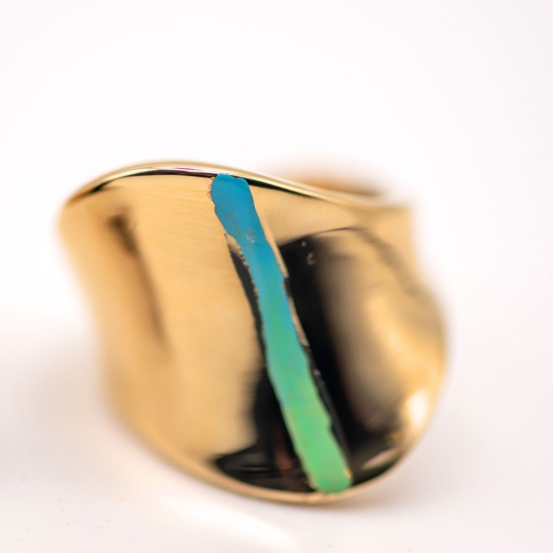 fiorsojewellery's tweet photo. Our new hand-enamelled Chrysalis #rings €175. Available exclusively at Brown Thomas until 11 August.

#handcandy #statementring #jewellery #jewelry #brownthomas @officialbrownthomas #create2024 #newcollection #tropical #colourpop #lovebutterflies #holidayvibes #ring #colours https://t.co/RYCFZgfVQa